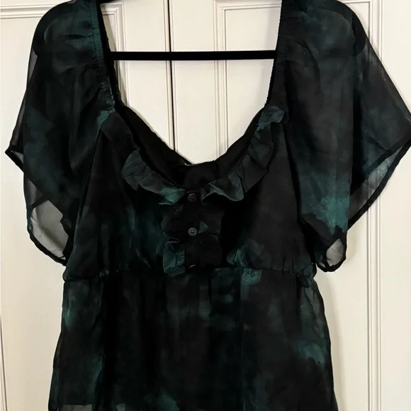 Disturbia Lichen Chiffon Top - Picture 7 of 8